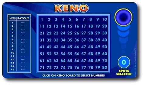 can you play keno with a debit card